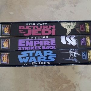 **SALE **Vhs Star Wars Trilogy